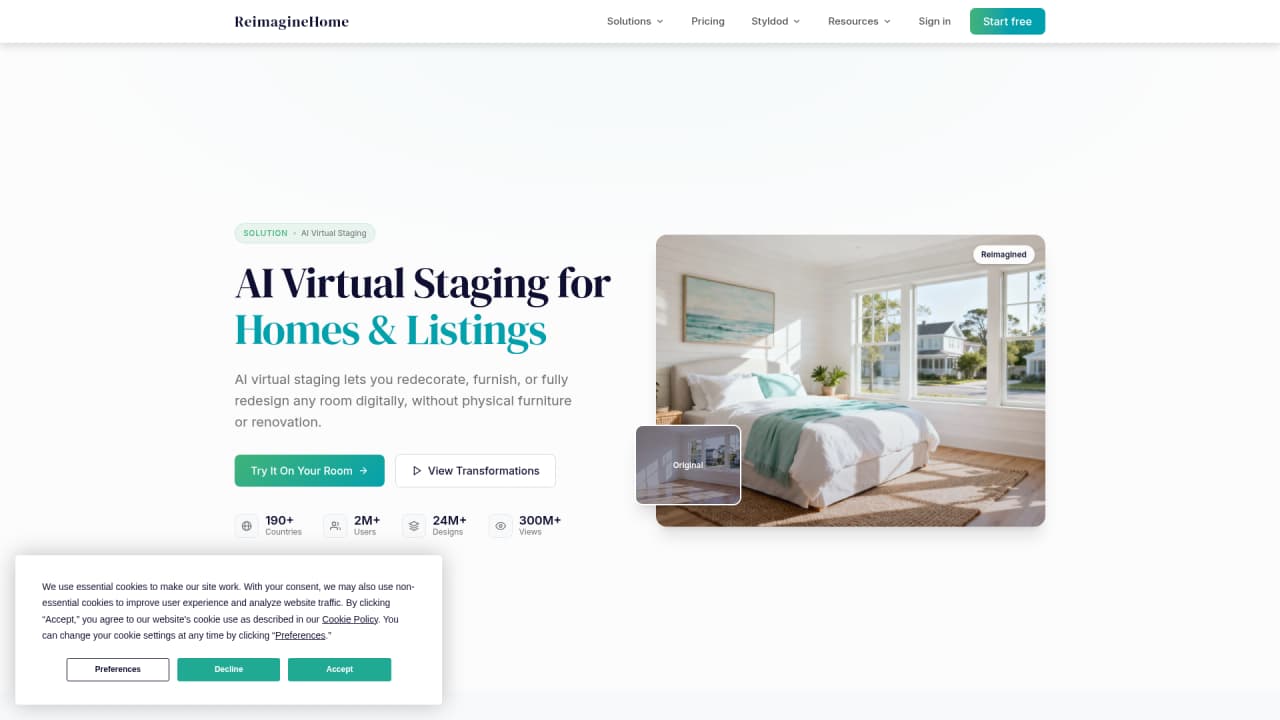 REimagineHome - Screenshot 3