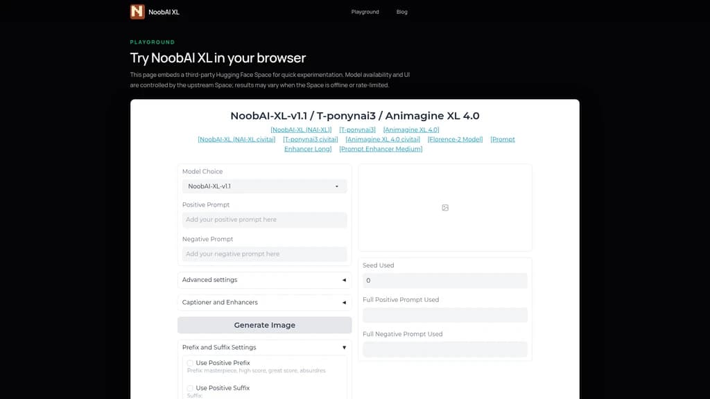 NoobAI XL - Screenshot 3