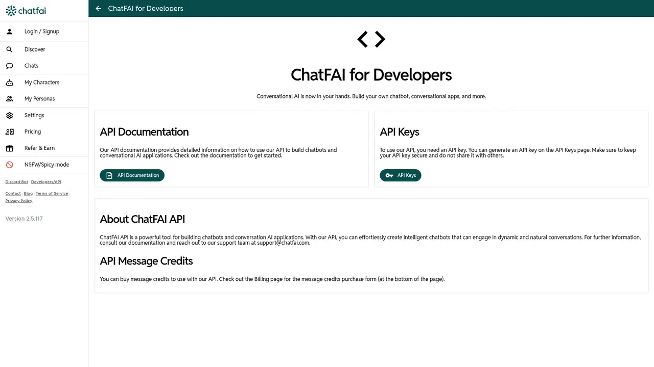 ChatFAI - Screenshot 3