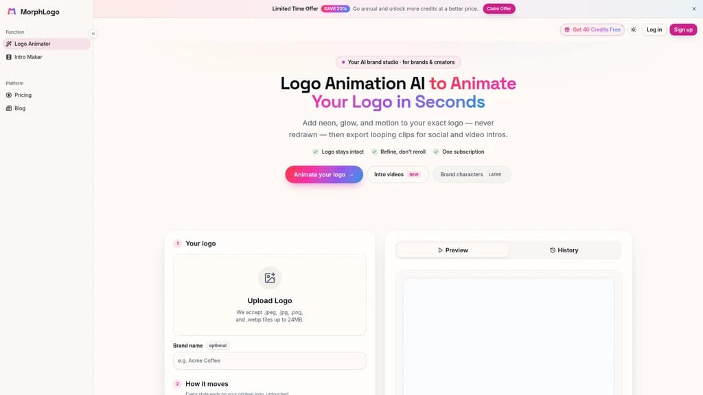 MorphLogo - Main Image