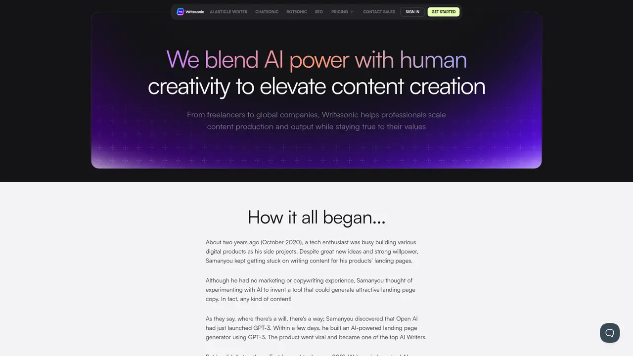Writesonic - Screenshot 3