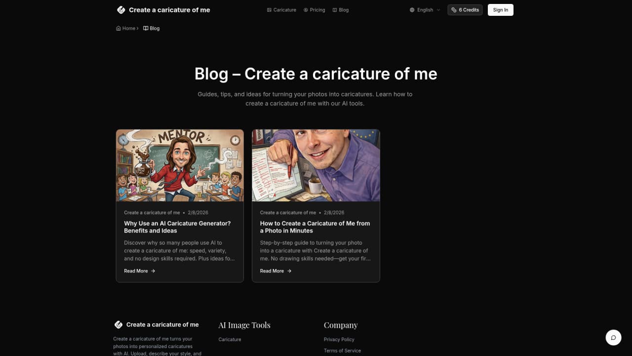 Create a Caricature of Me - Screenshot 3