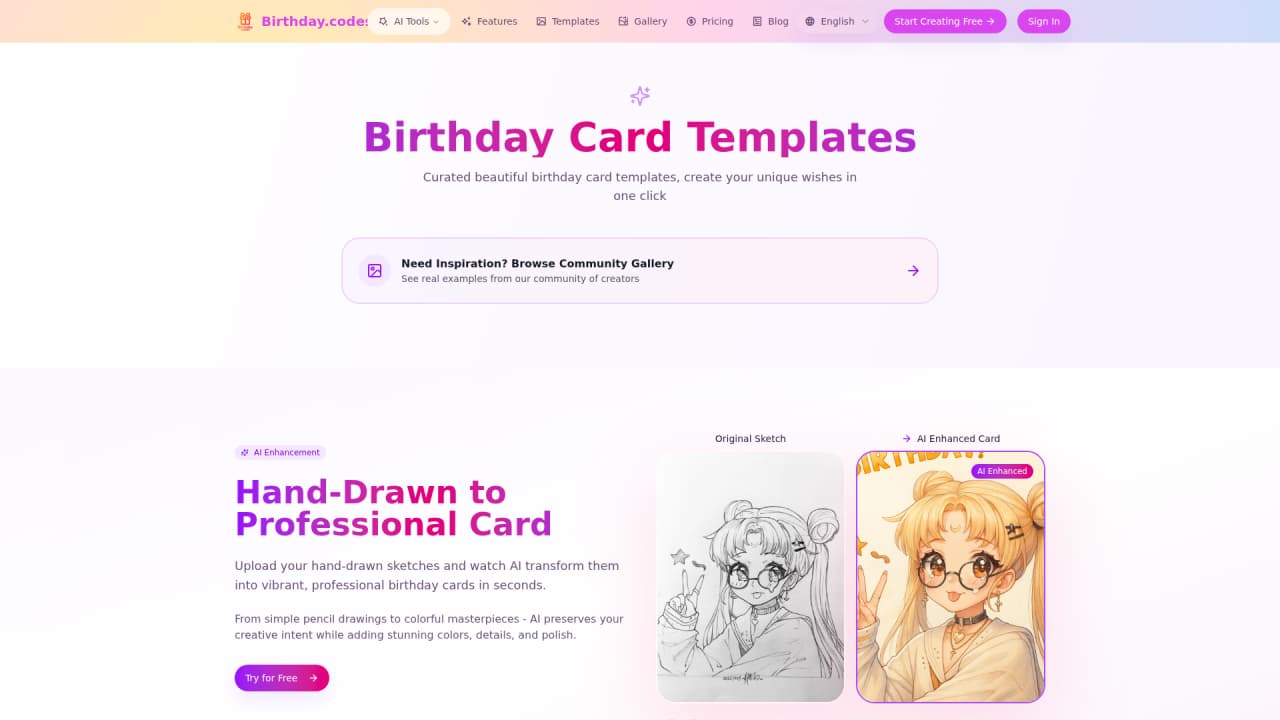 Birthday.codes - Screenshot 3