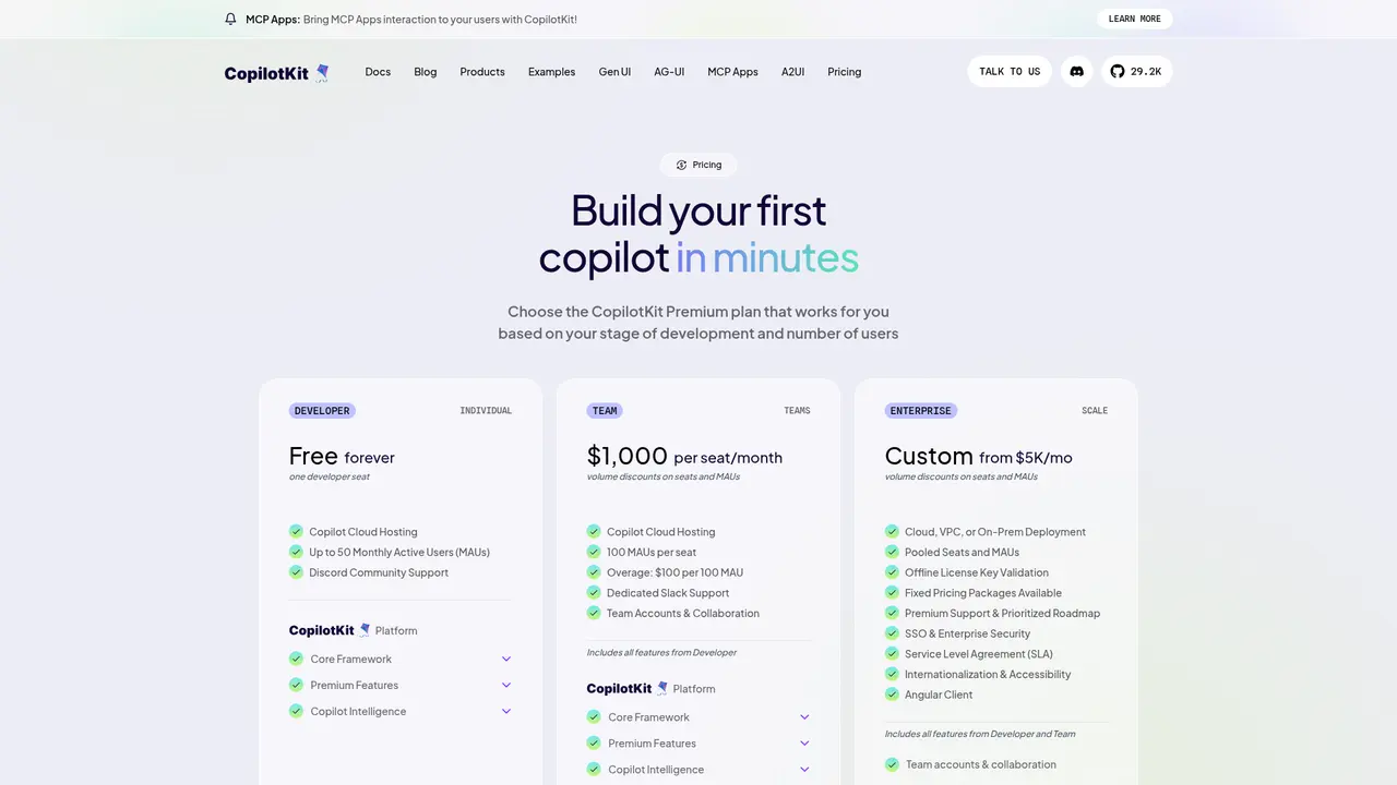CopilotKit - Screenshot 2