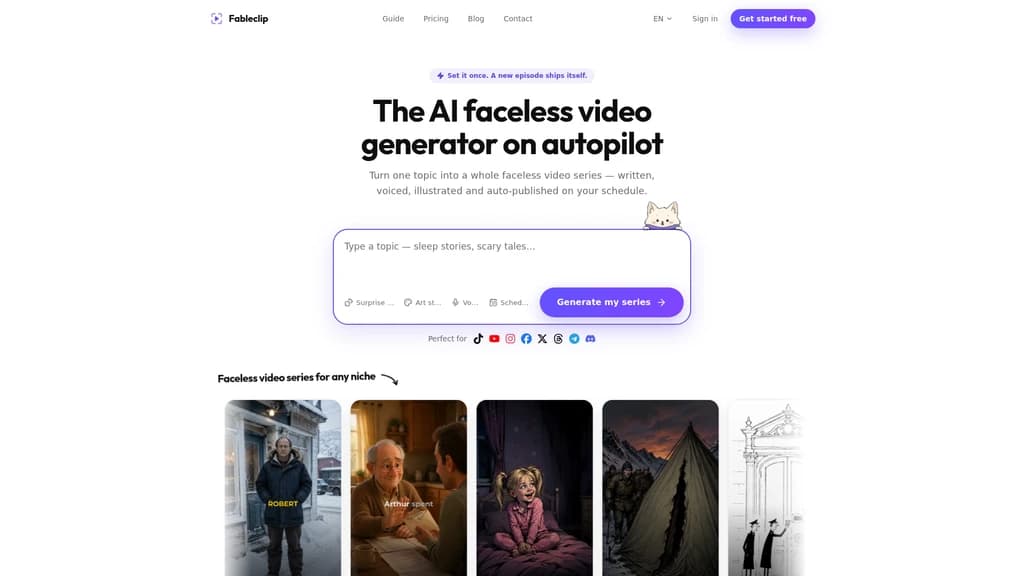 Fableclip - Main Image