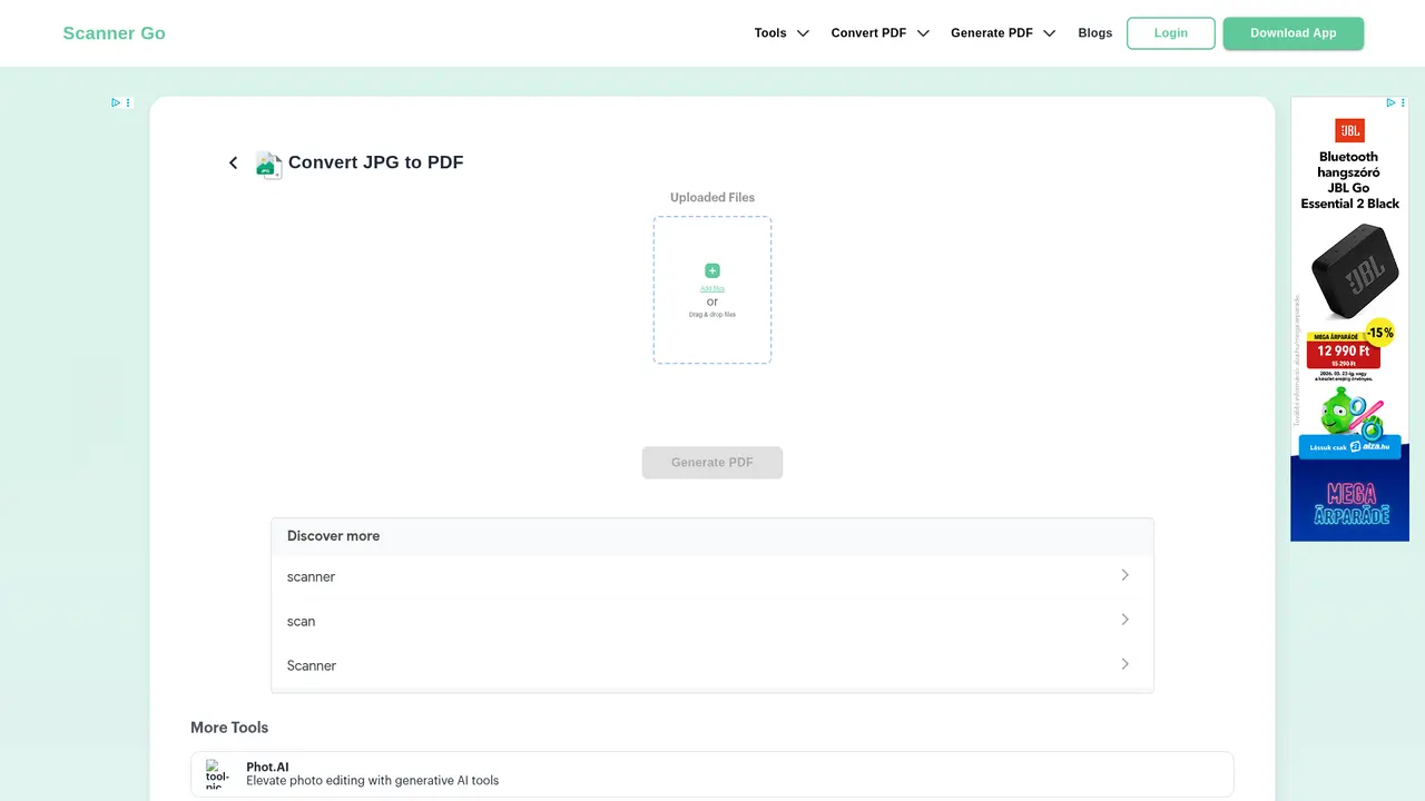 Scanner Go - Screenshot 2