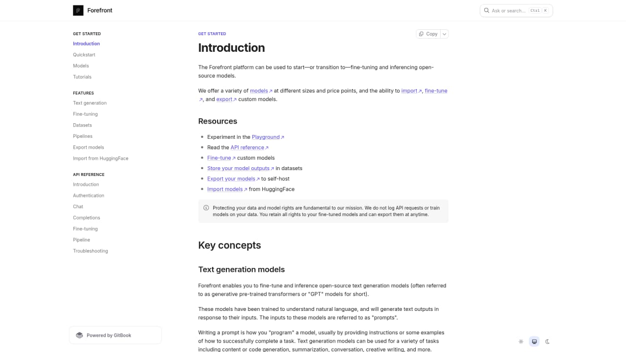 Forefront AI - Screenshot 3