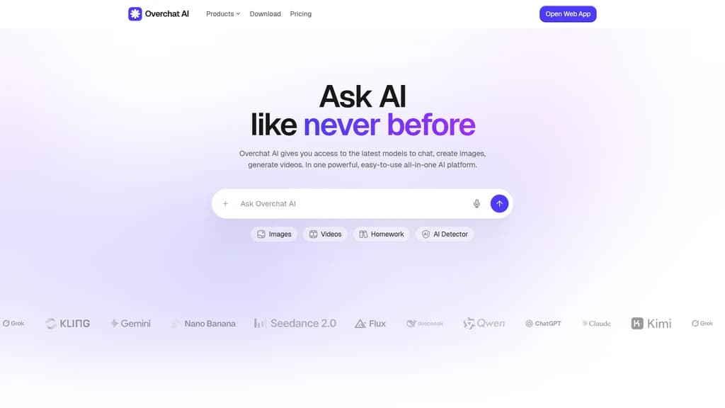 Overchat AI - Main Image