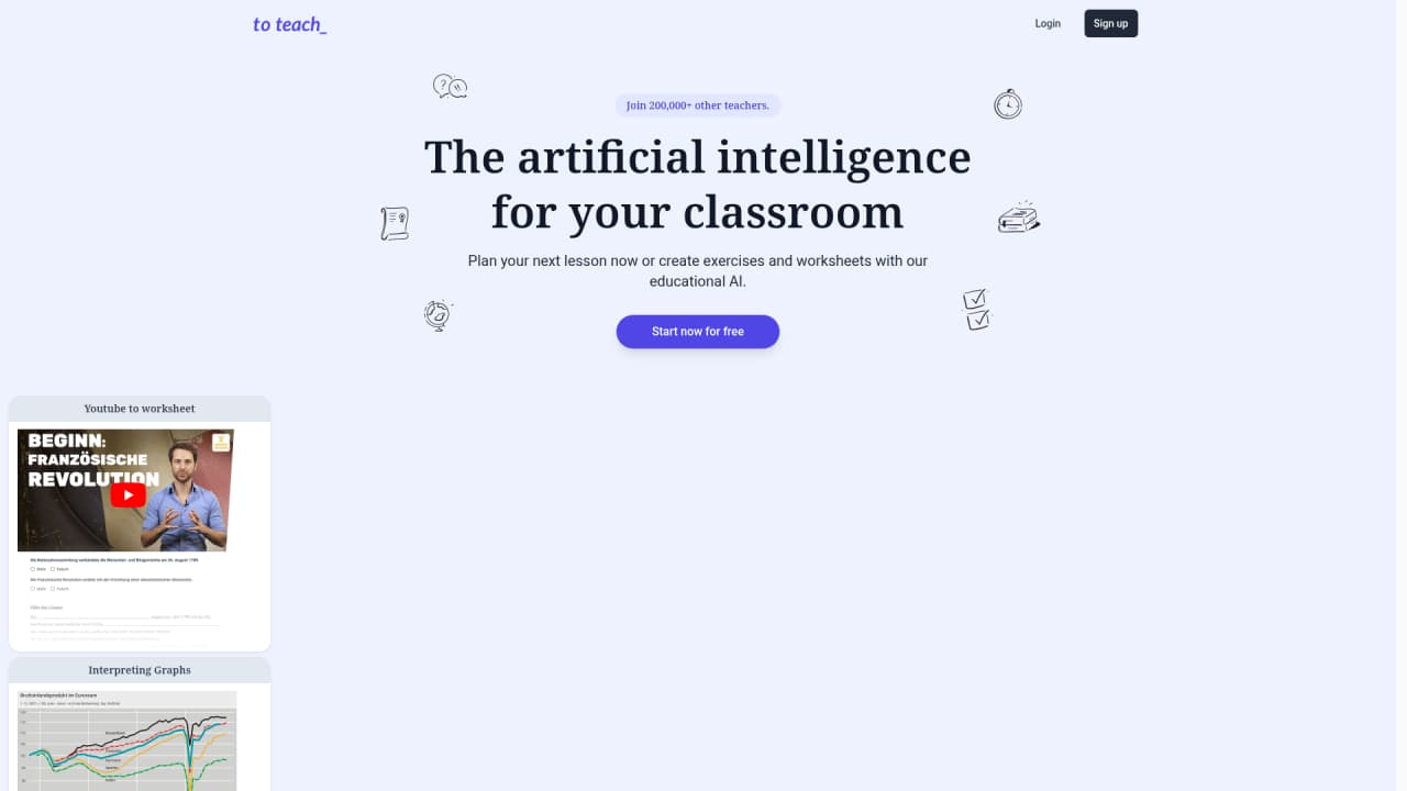 To-Teach.ai - Main Image