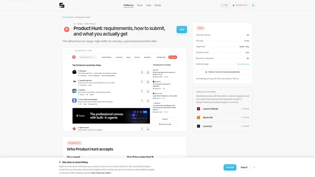 SubmitMap - Screenshot 3