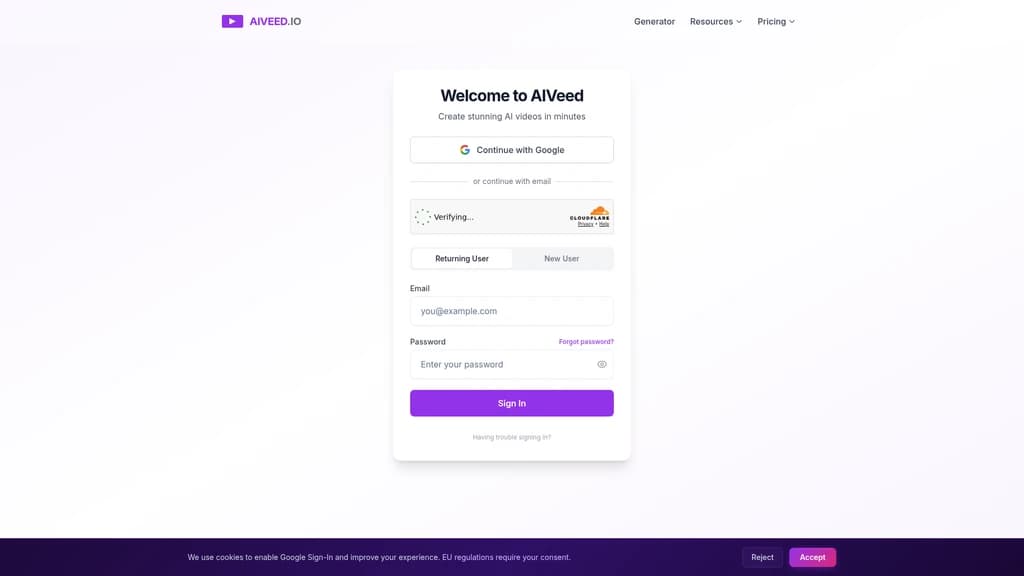 AIVeed - Screenshot 2
