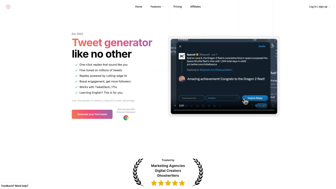 Tweet AI - Main Image