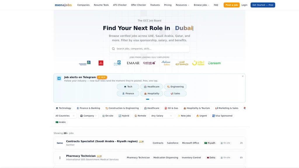 MenaJobs - Main Image