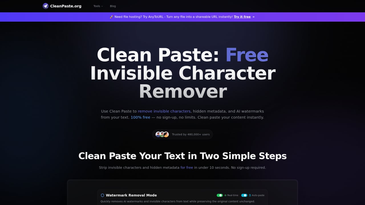 Clean Paste - Screenshot 2