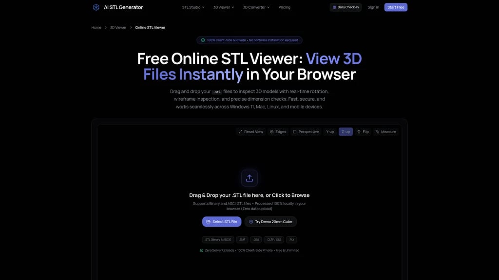 AI STL Generator - Screenshot 3