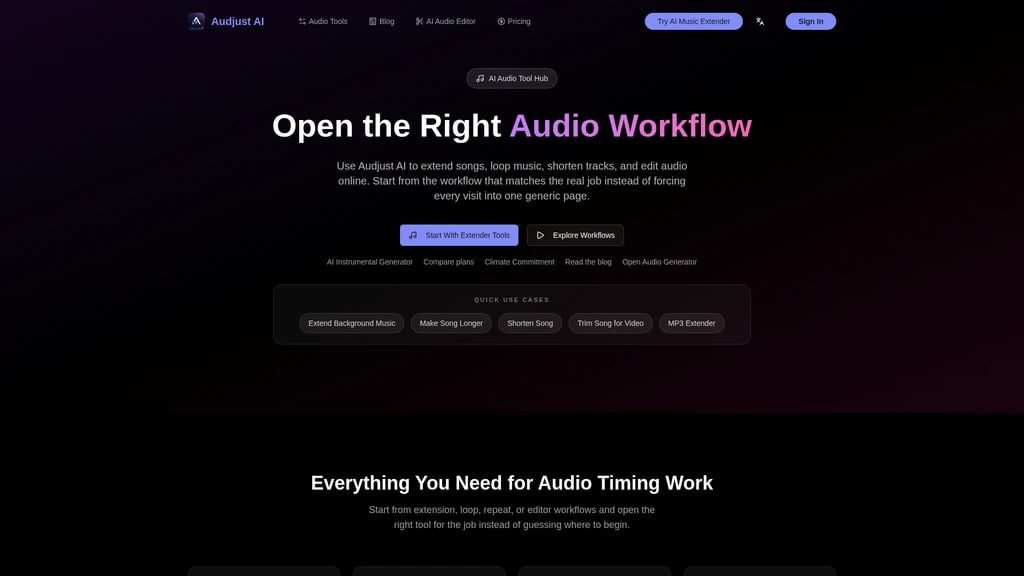 Audjust AI - Screenshot 4
