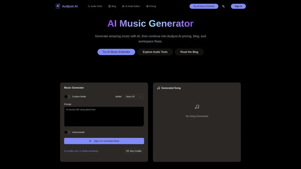 Audjust AI - Screenshot 5