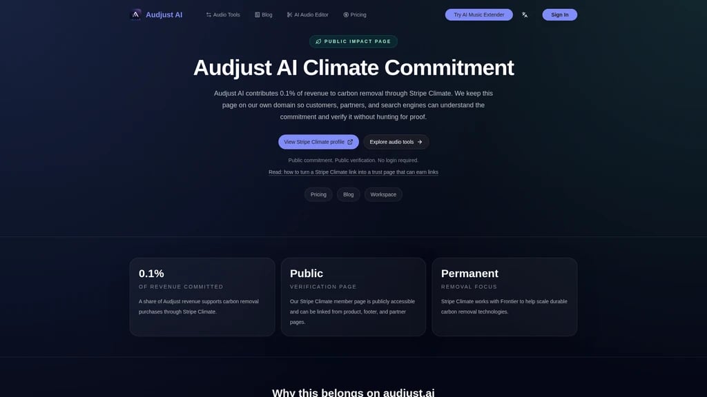 Audjust AI - Screenshot 6