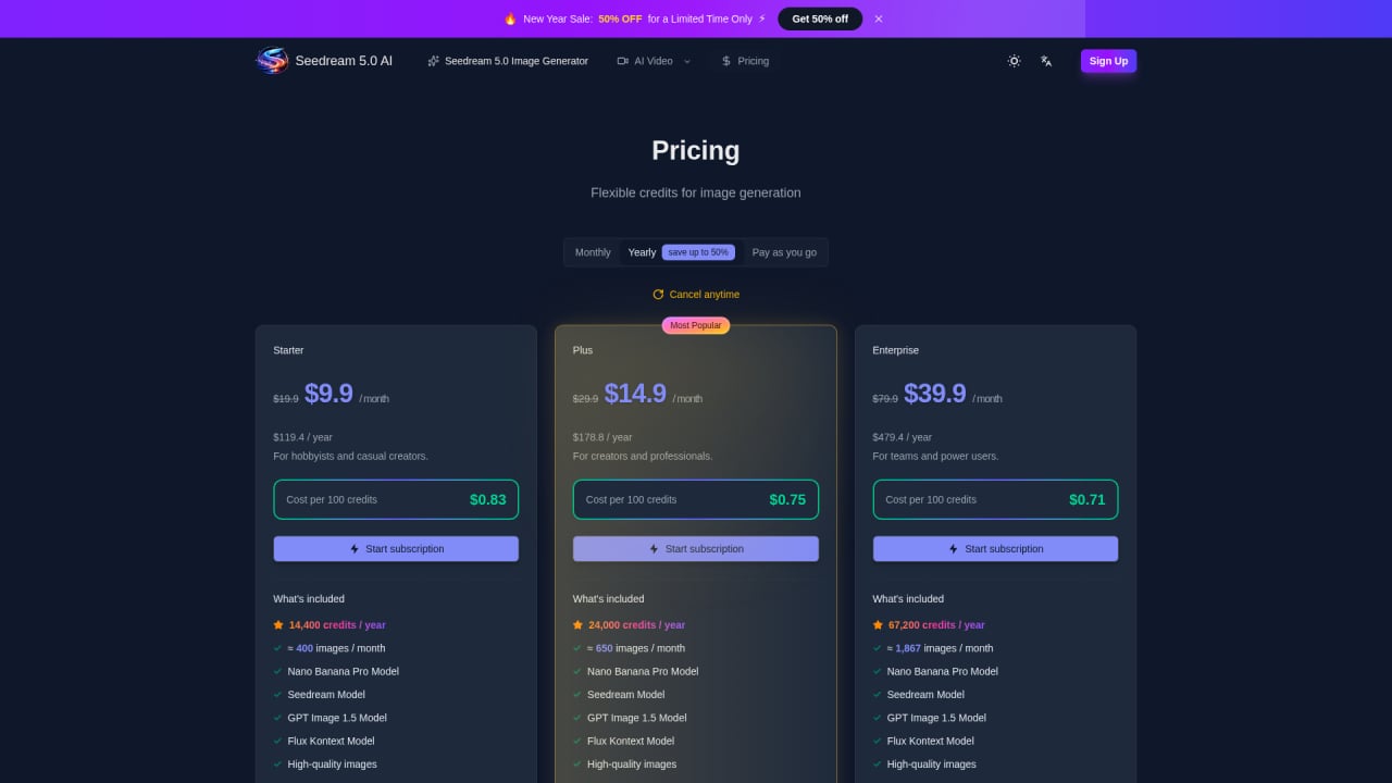 Seedream 5.0 AI - Screenshot 2
