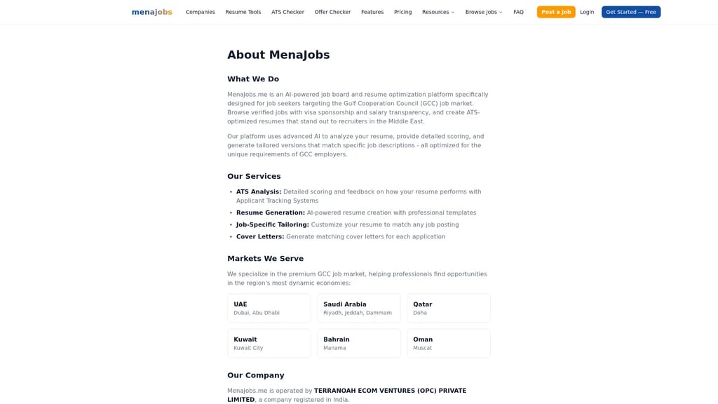 MenaJobs - Screenshot 5