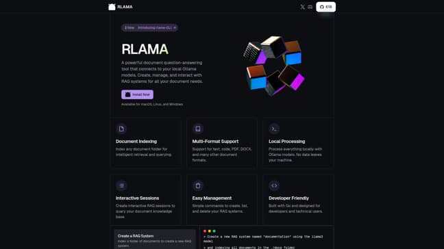 Rlama - Main Image
