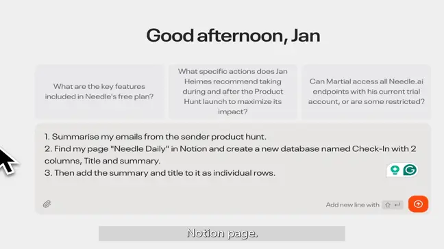 Needle - Screenshot 3