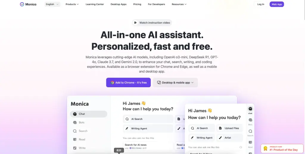 Monica - Screenshot 2