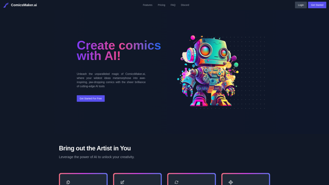 ComicsMaker - Main Image