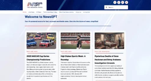 NewsGPT - Main Image