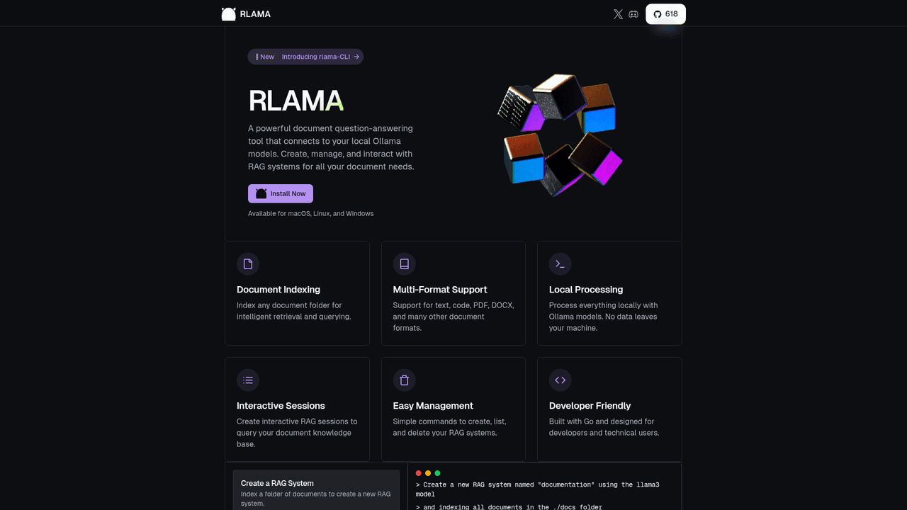 Rlama - Screenshot 2