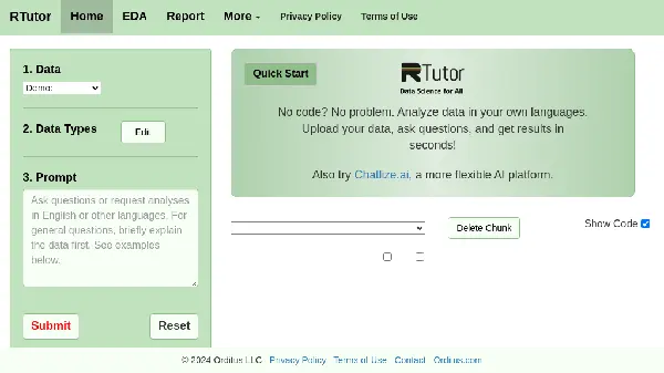 RTutor - Main Image
