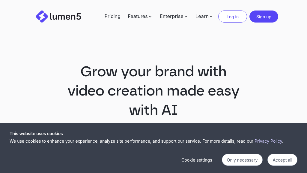 Lumen5 - Screenshot 2