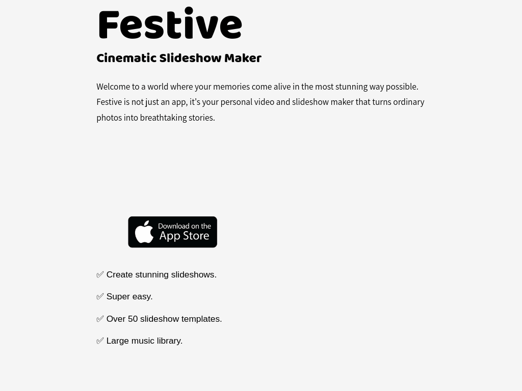 Festive - Screenshot 2