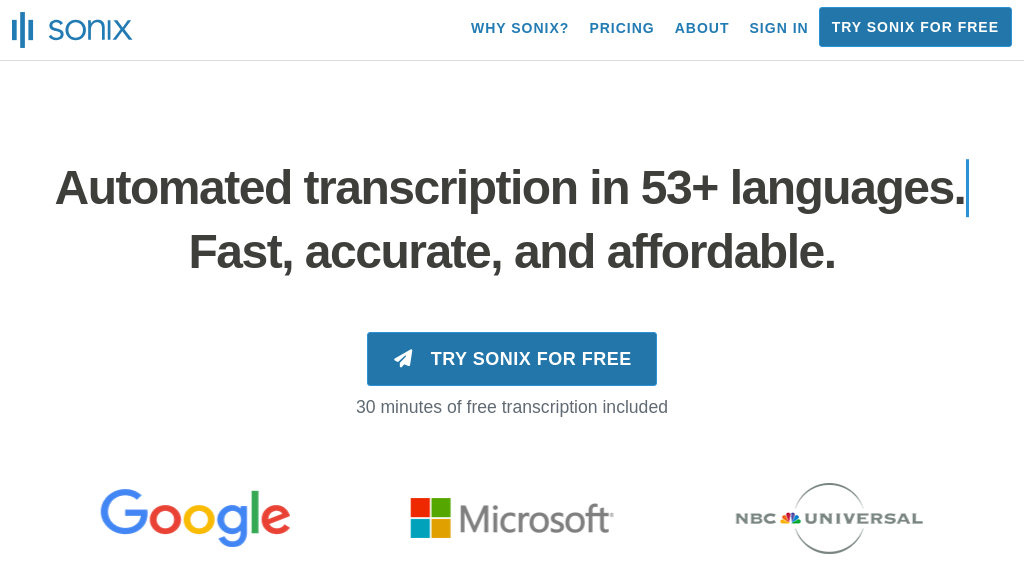 Sonix - Screenshot 2