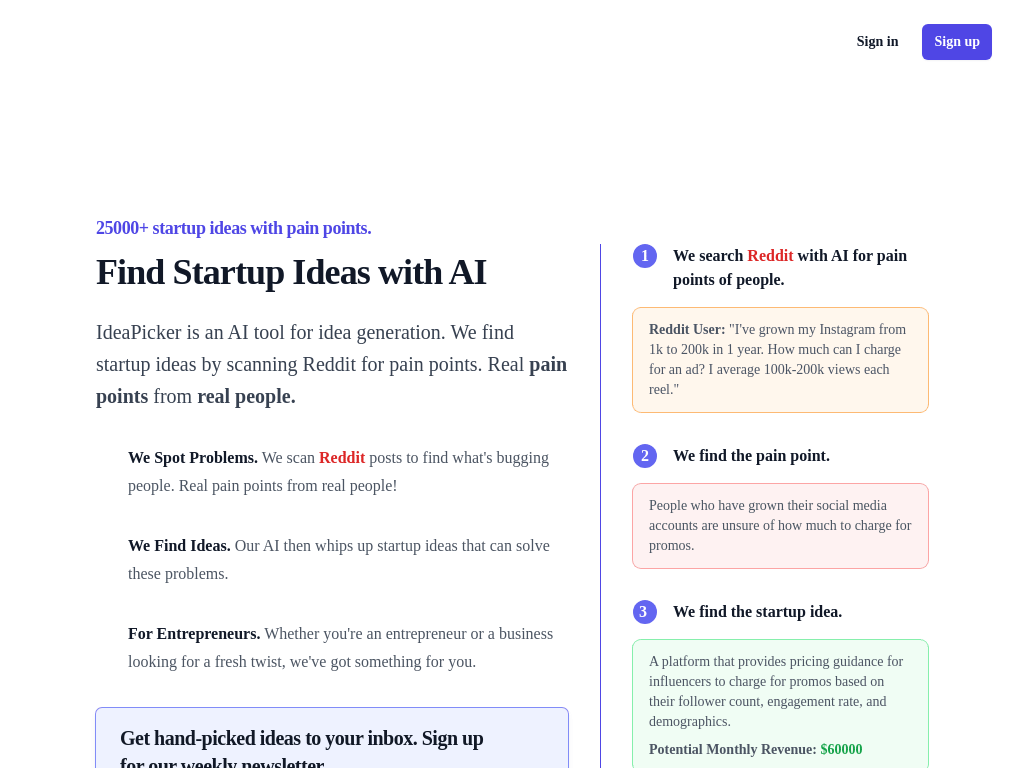 IdeaPicker - Screenshot 2