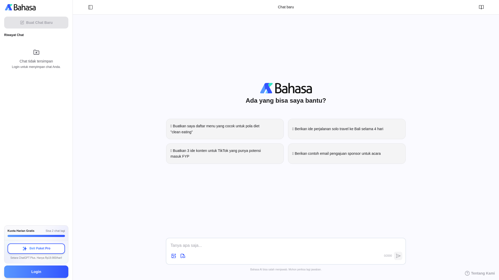 BahasaAI - Screenshot 2