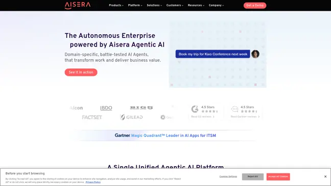 Aisera - Main Image