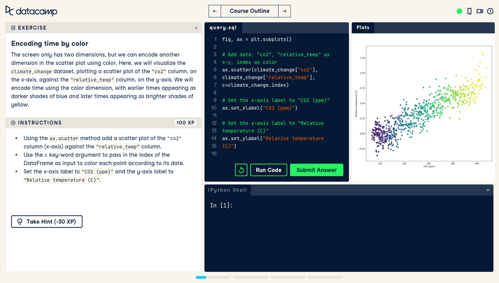 DataCamp - Screenshot 3