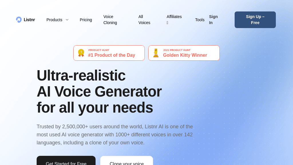 Listnr AI - Screenshot 2
