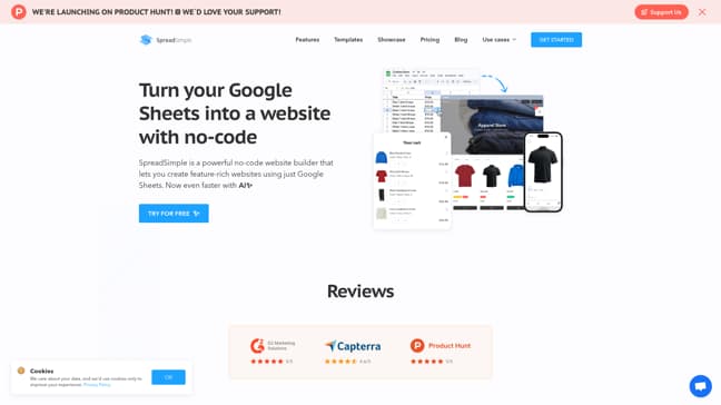 SpreadSimple - Main Image