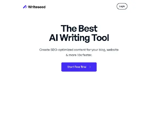 Writeseed - Main Image