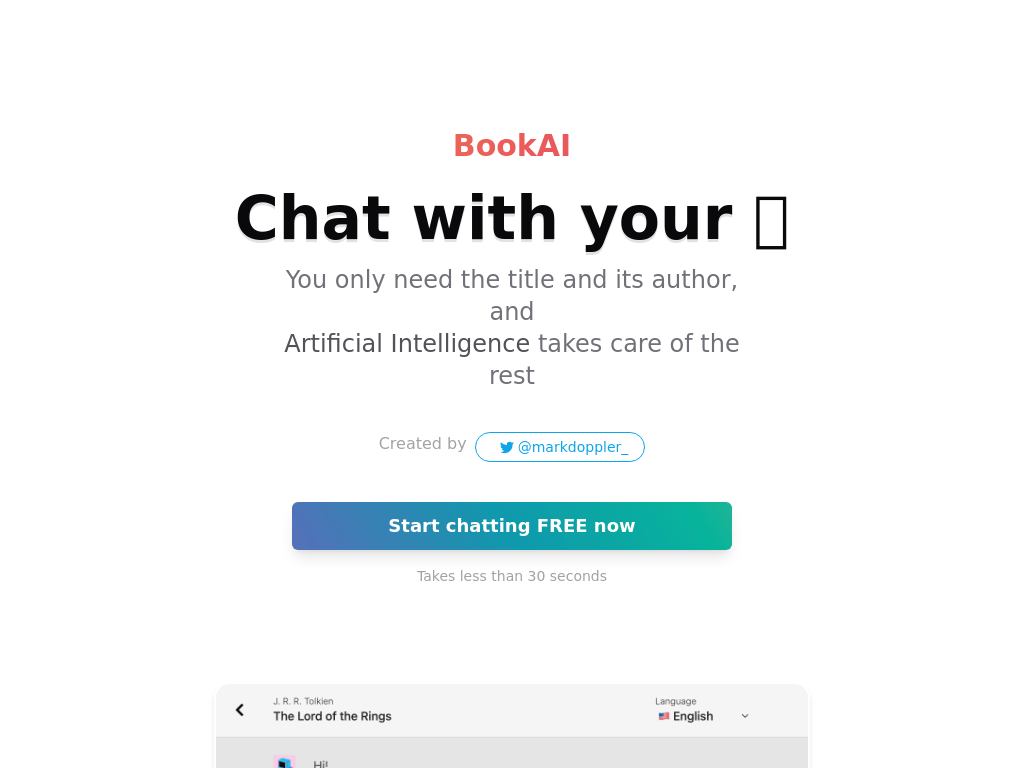 BookAI - Screenshot 2