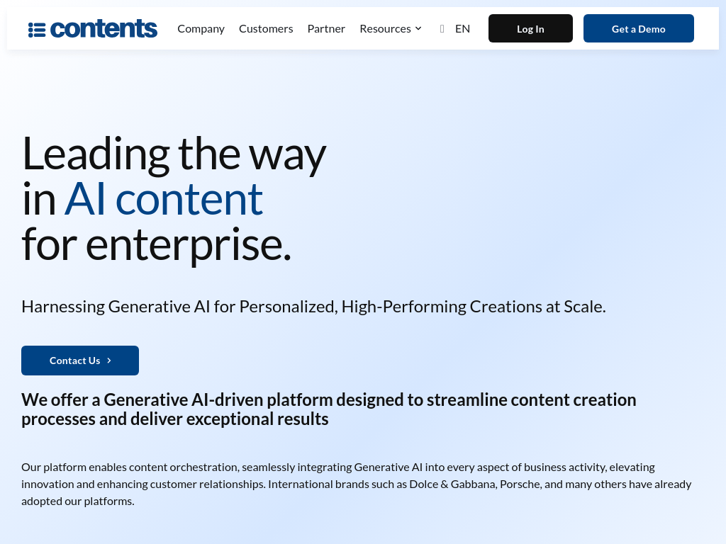 Contents - Screenshot 2