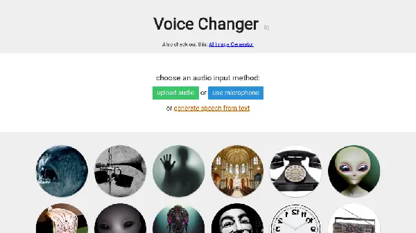 VoiceChanger - Main Image