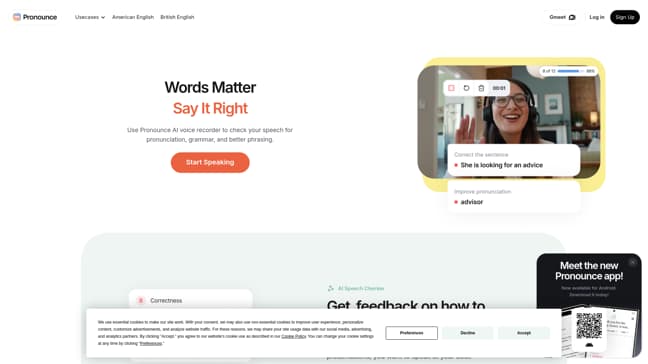Pronounce - Main Image