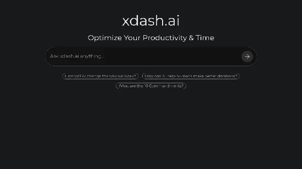 Xdash.ai - Main Image