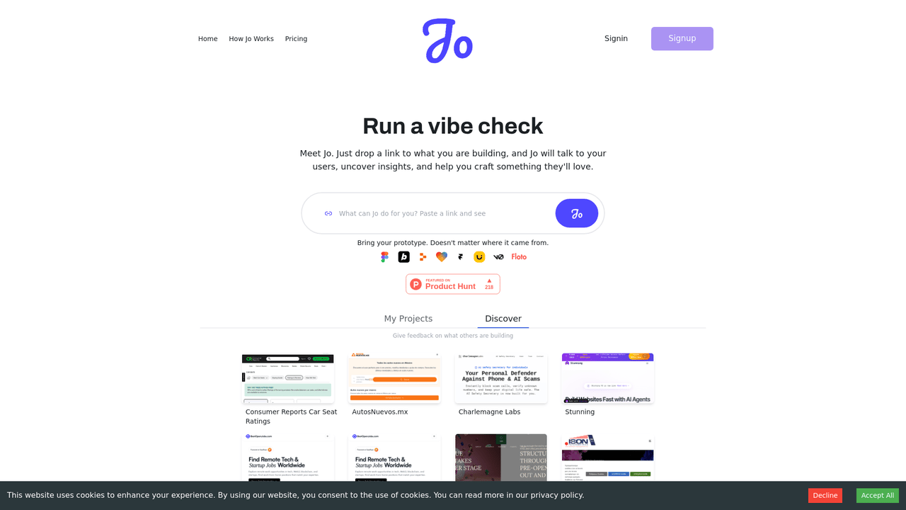 Jo - Screenshot 2