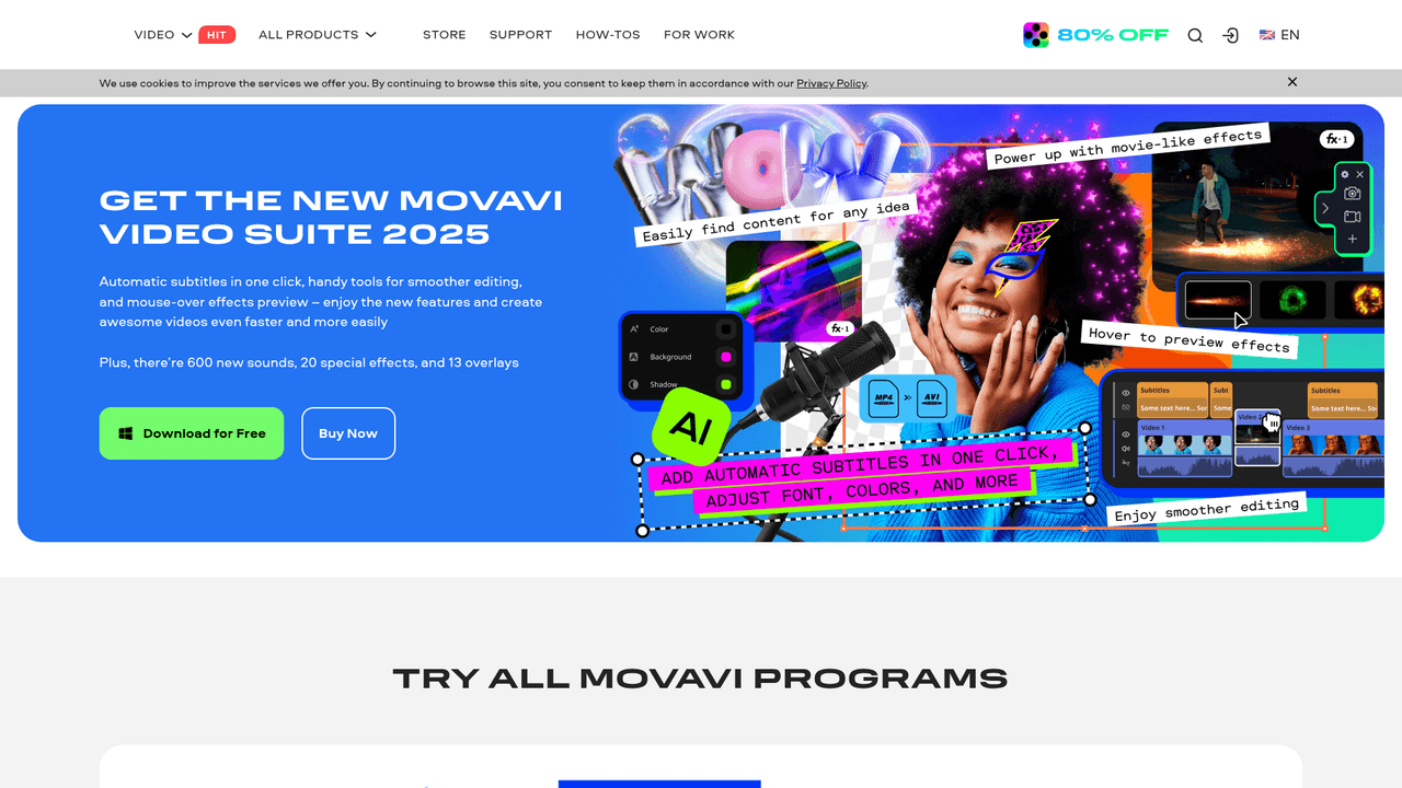 Movavi Video Editor - Screenshot 2