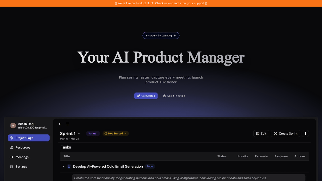 PM Agent - Screenshot 2