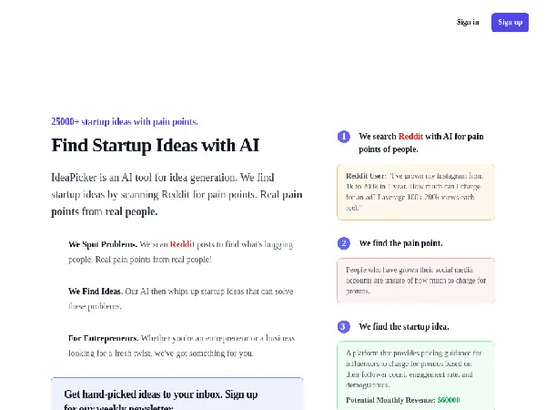 IdeaPicker - Main Image